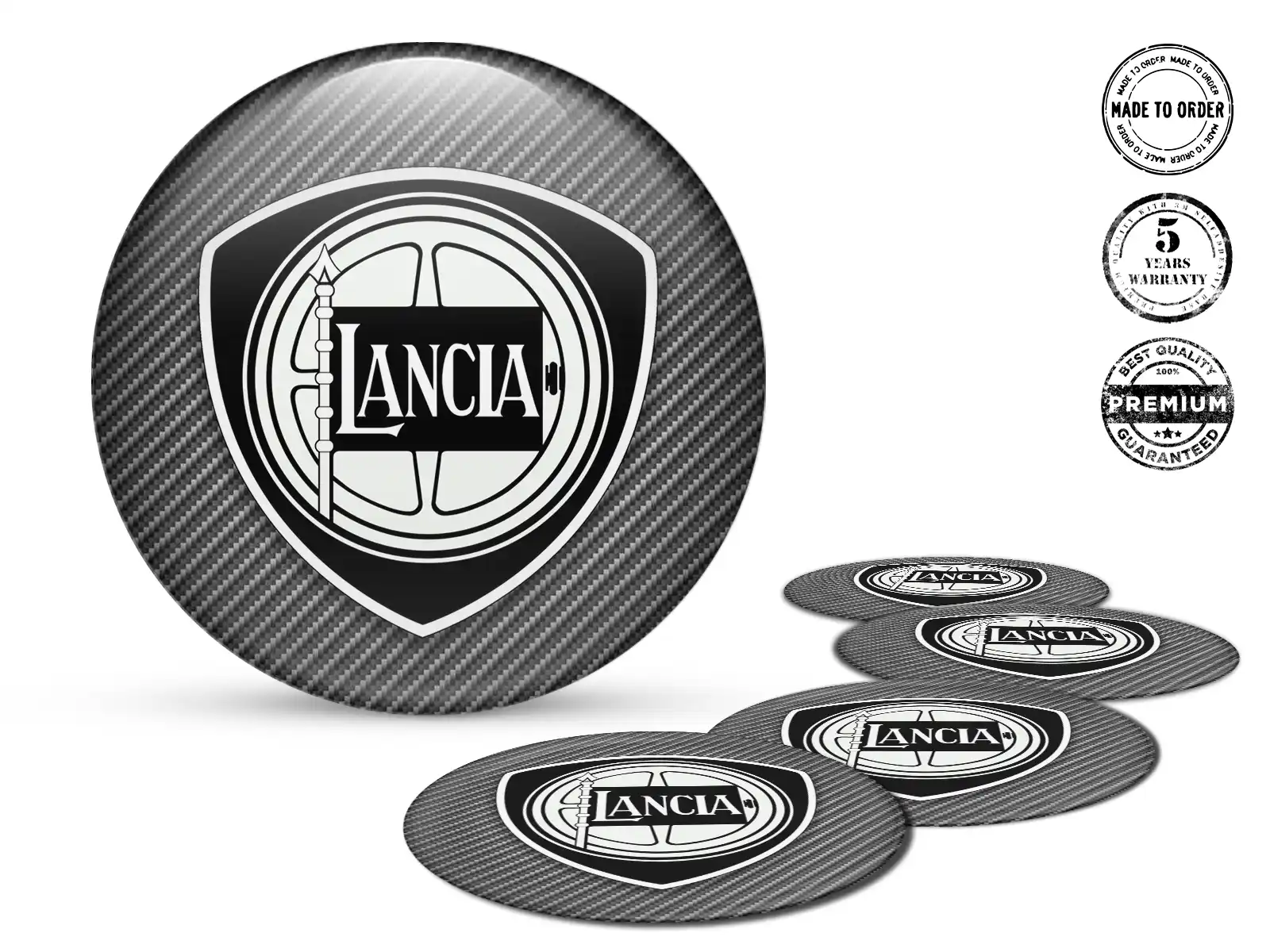 Lancia Felgenaufkleber Autos Hochwertige Embleme